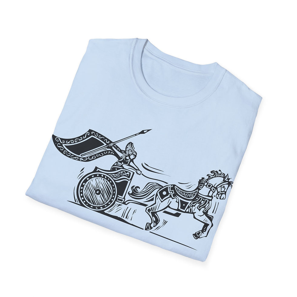Thumbnail: Woodcut - Valkyrie Chariot