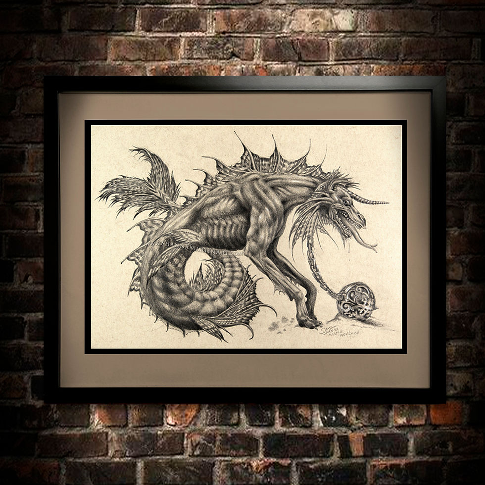 Thumbnail: Seadog (Framed Giclée)