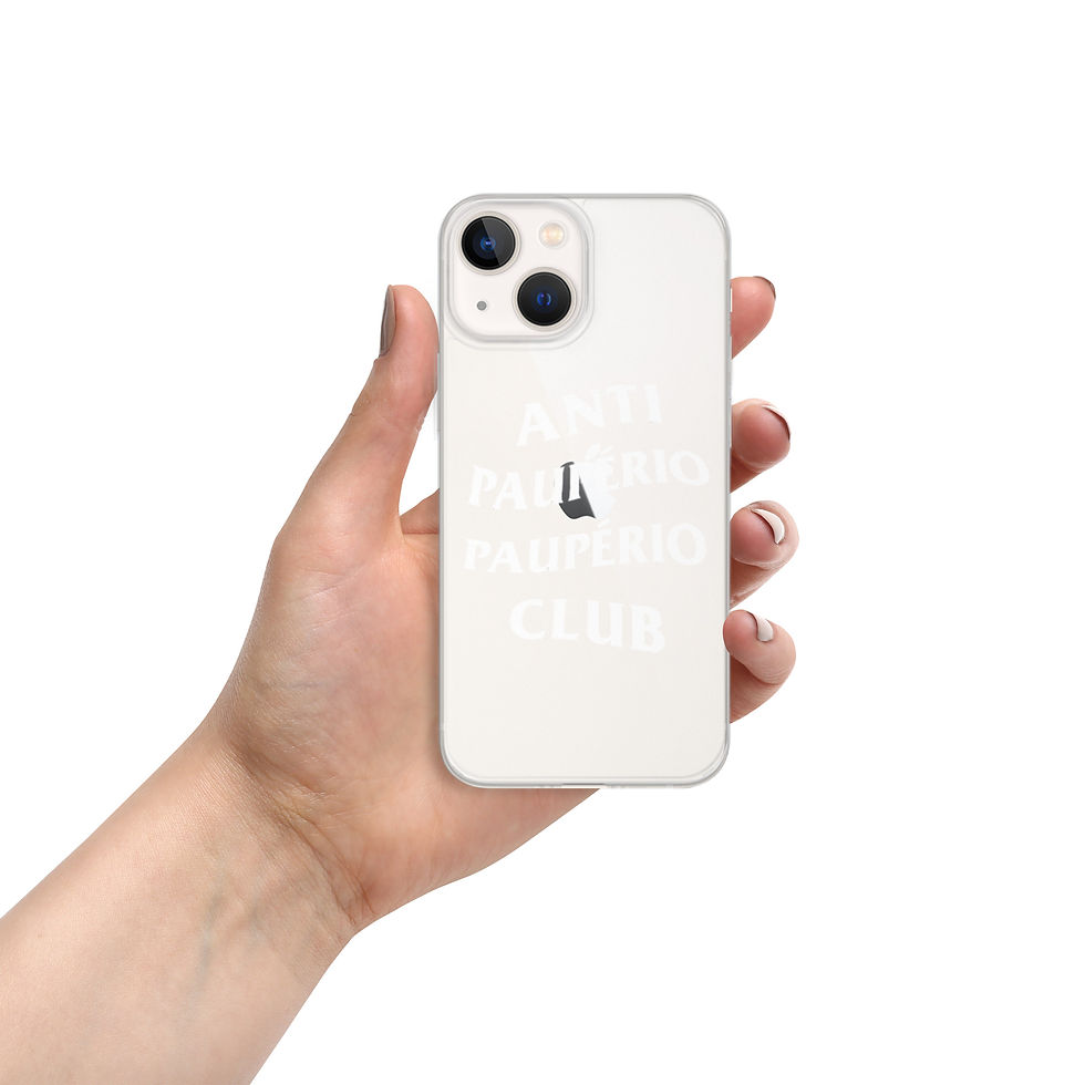 Miniatura: ANTI PAUPÉRIO PAUPÉRIO CLUB | iPhone Case