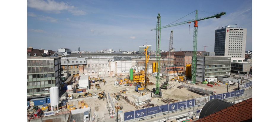 Baustelle Hbf am 20.07.2020