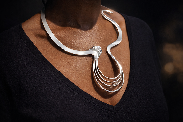 Torque Argent pur - Diamant -  Saphir - Ambre - Collection DUNE.png
