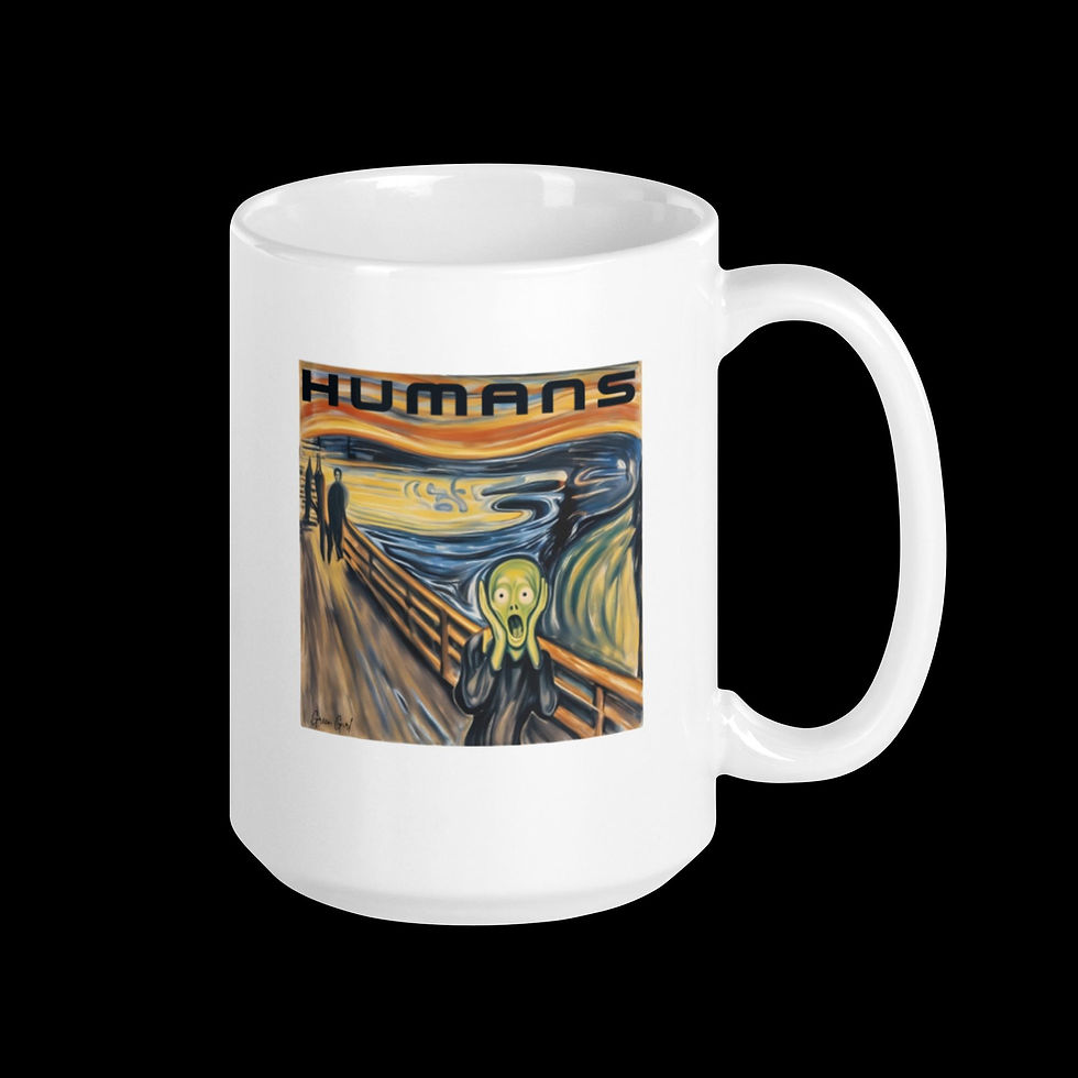 Thumbnail: The Scream - Human Mug