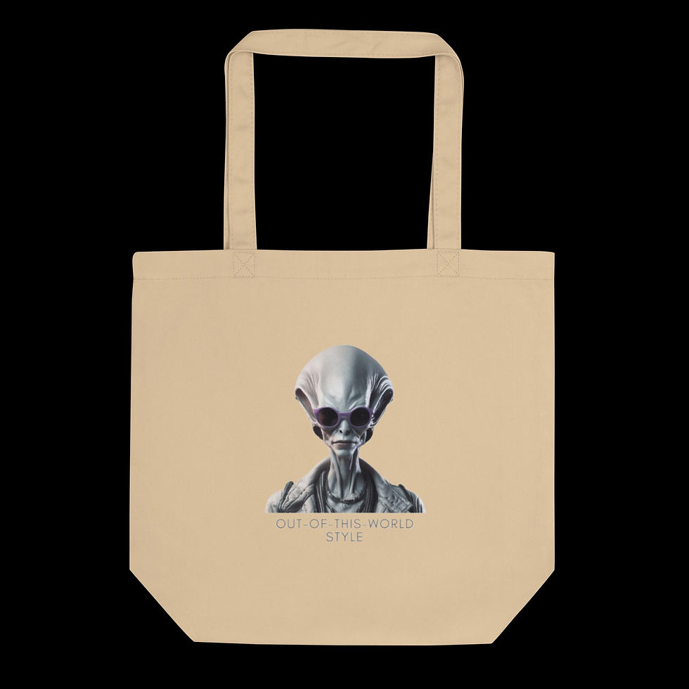 Thumbnail: Zephra Out of this World Style Eco Tote Bag