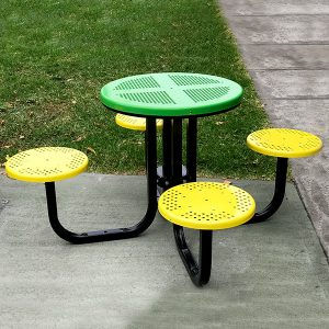 Four Seat Satellite Cafe Table Setting