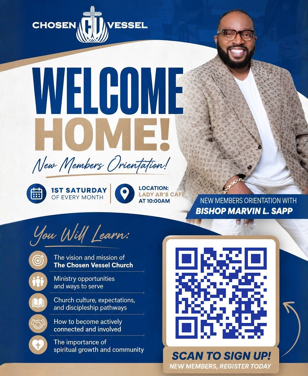 Welcome Home! (New Member Orientation)