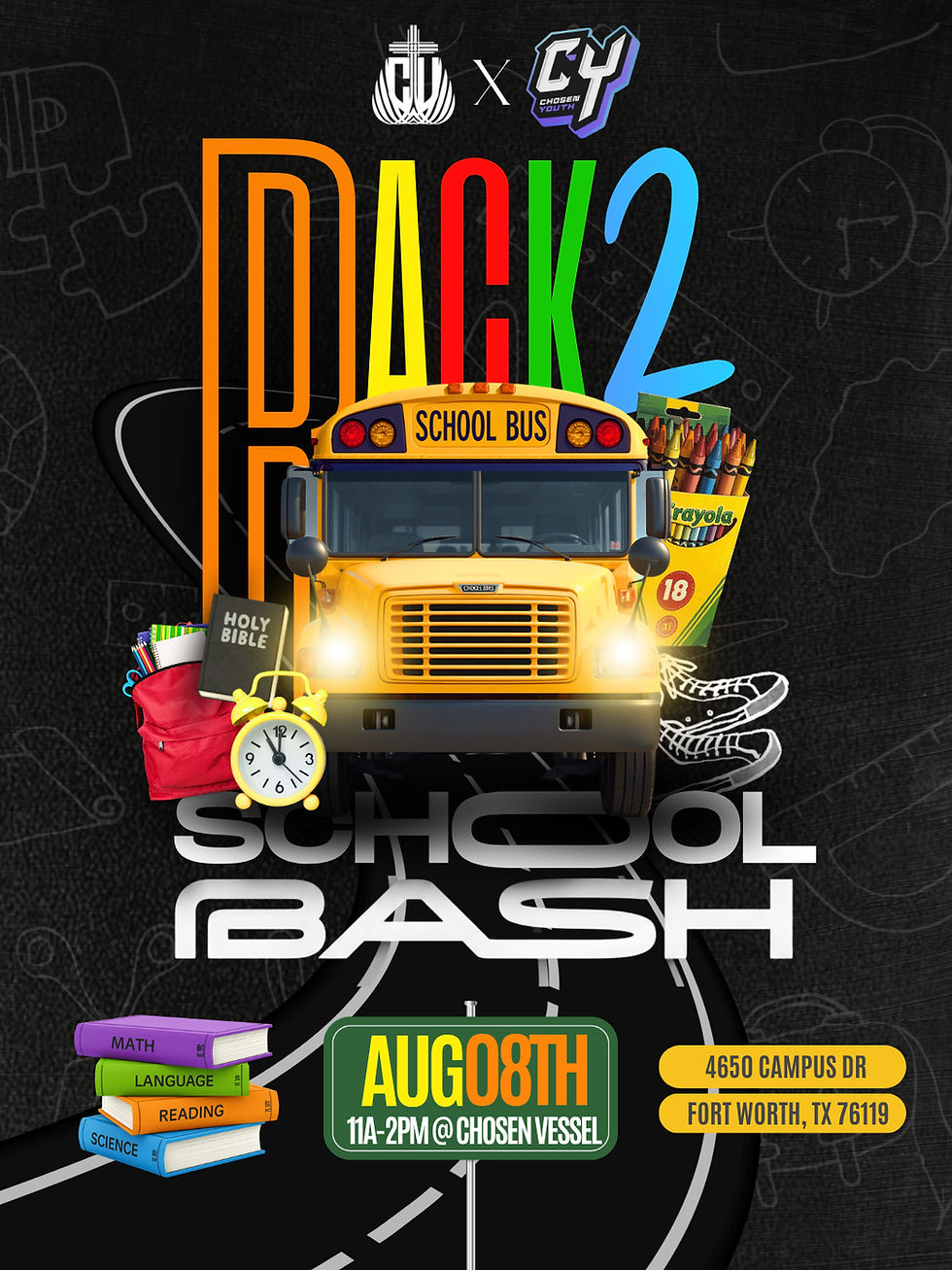Volunteer - Back 2 School Bash