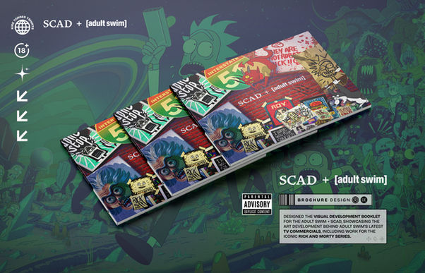 Adult Swim Concept Art Brochure Concept Art