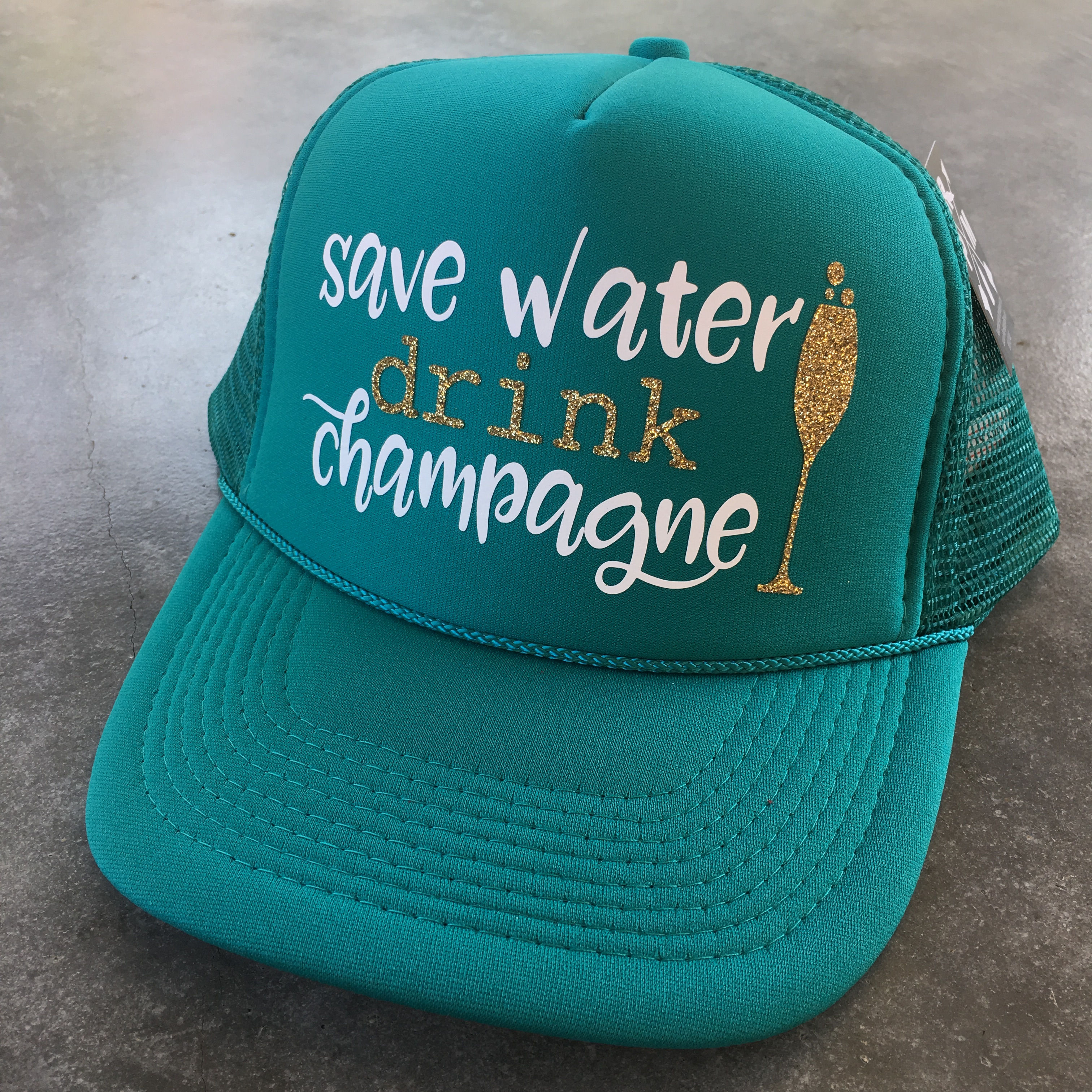Save water, drink CHAMPAGNE!