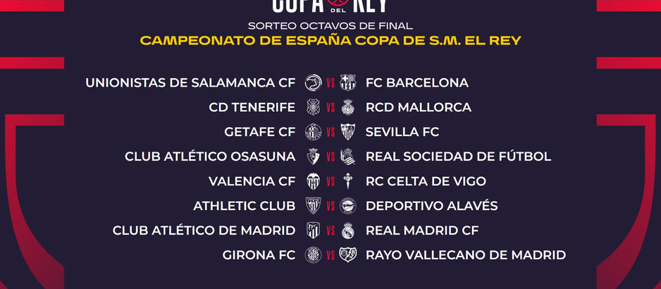 Osasuna se enfrentará a la Real Sociedad en El Sadar en Copa del Rey