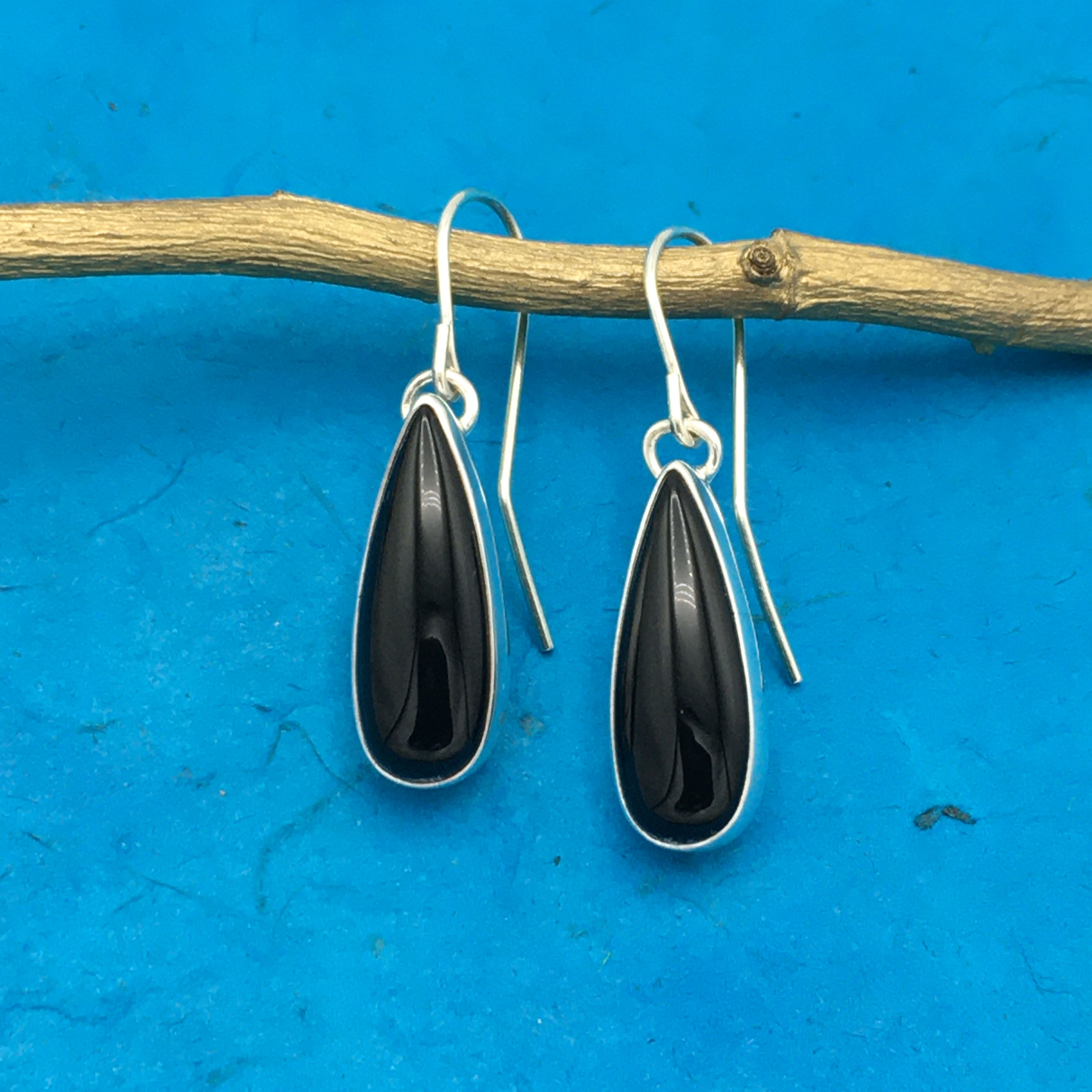 Black Onyx Earrings