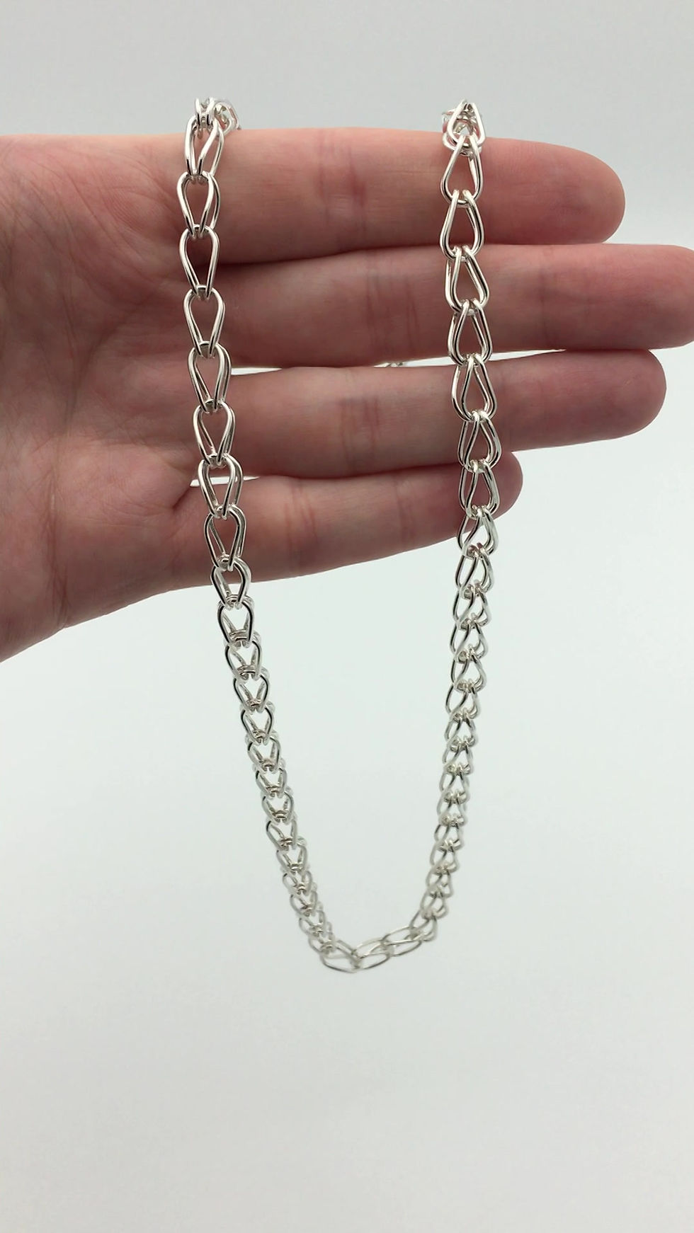 Thumbnail: Sterling Silver Money Link Chain
