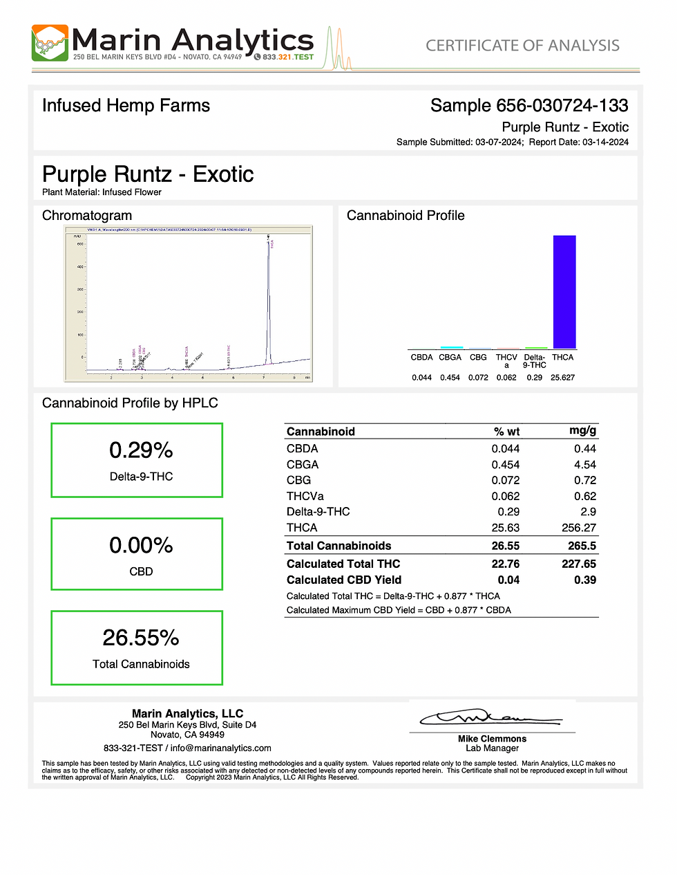Thumbnail: ZA THCa Purple Runtz 3.5g