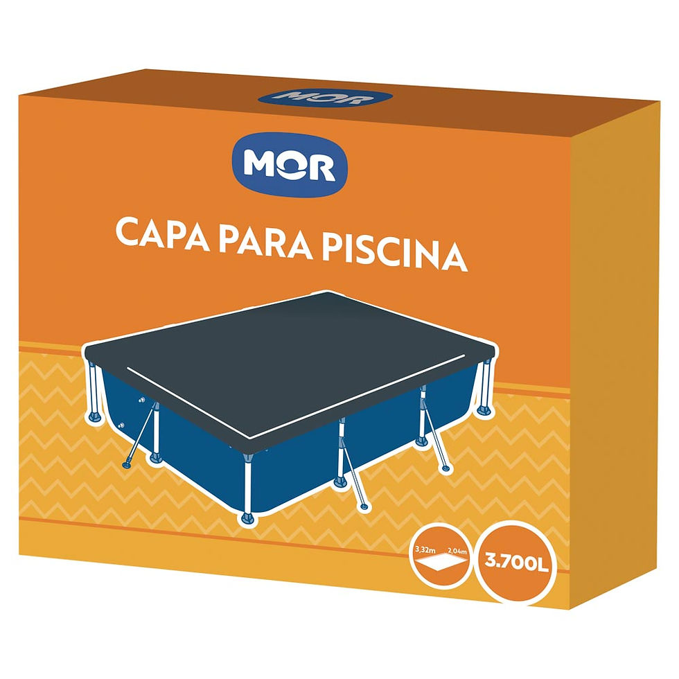 Miniatura: Capa Piscina Retangular 3700L Premium 001413 Mor