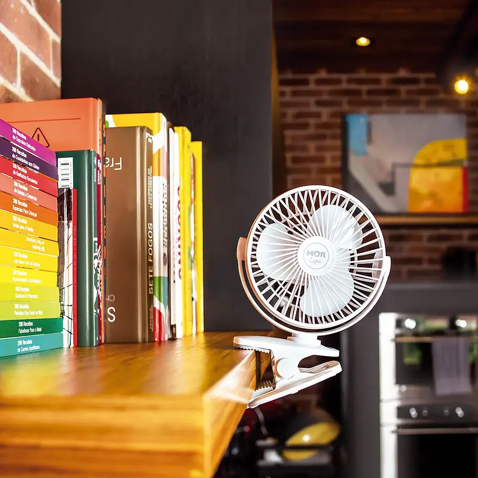 Miniatura: Mini Ventilador Portátil Recarregável - Mor Life