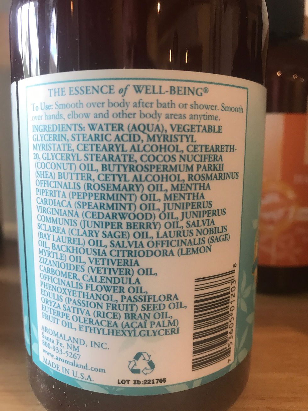 Thumbnail: AromaLand Hand and Body Lotion Rosemary and Mint