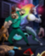 Fist Puncher Robot Unicorn Promo