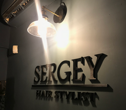 SERGEY Hair salon interior design
