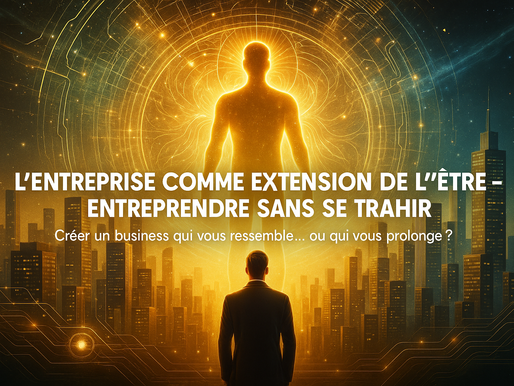 🔱 L’Entreprise Comme Extension de l’Être – Entreprendre Sans Se Trahir🧭 Créer un business qui vous ressemble… ou qui vous prolonge ?