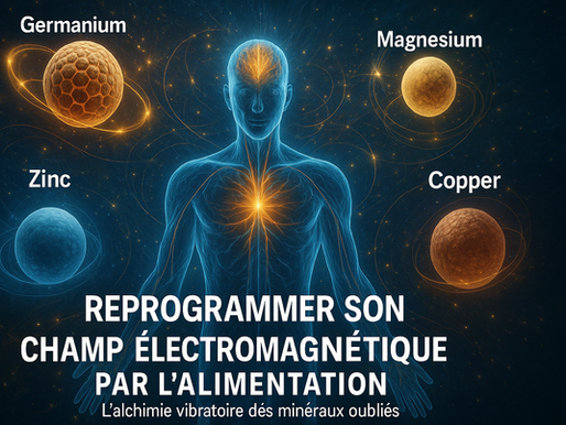 🧬 Reprogrammer son champ électromagnétique par l’alimentation