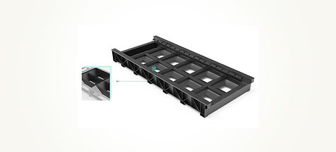 Triangular Steel Welded Bed