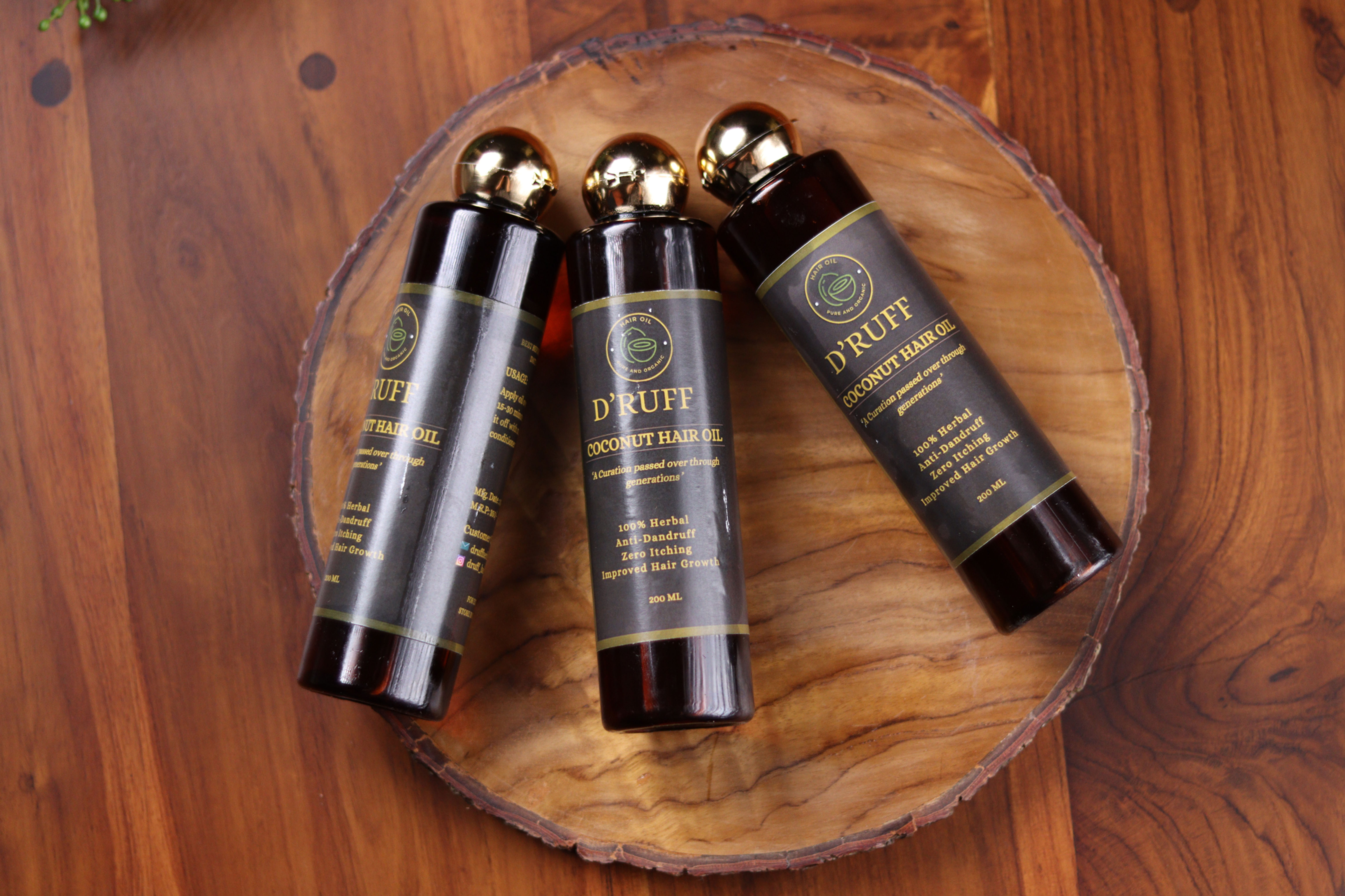 D'Ruff - Organic Hair Oil (100 ml)