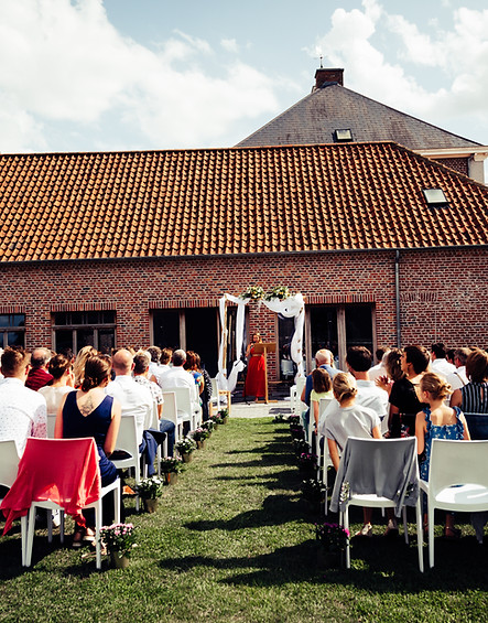 Huwelijksfeest op locatie met catering