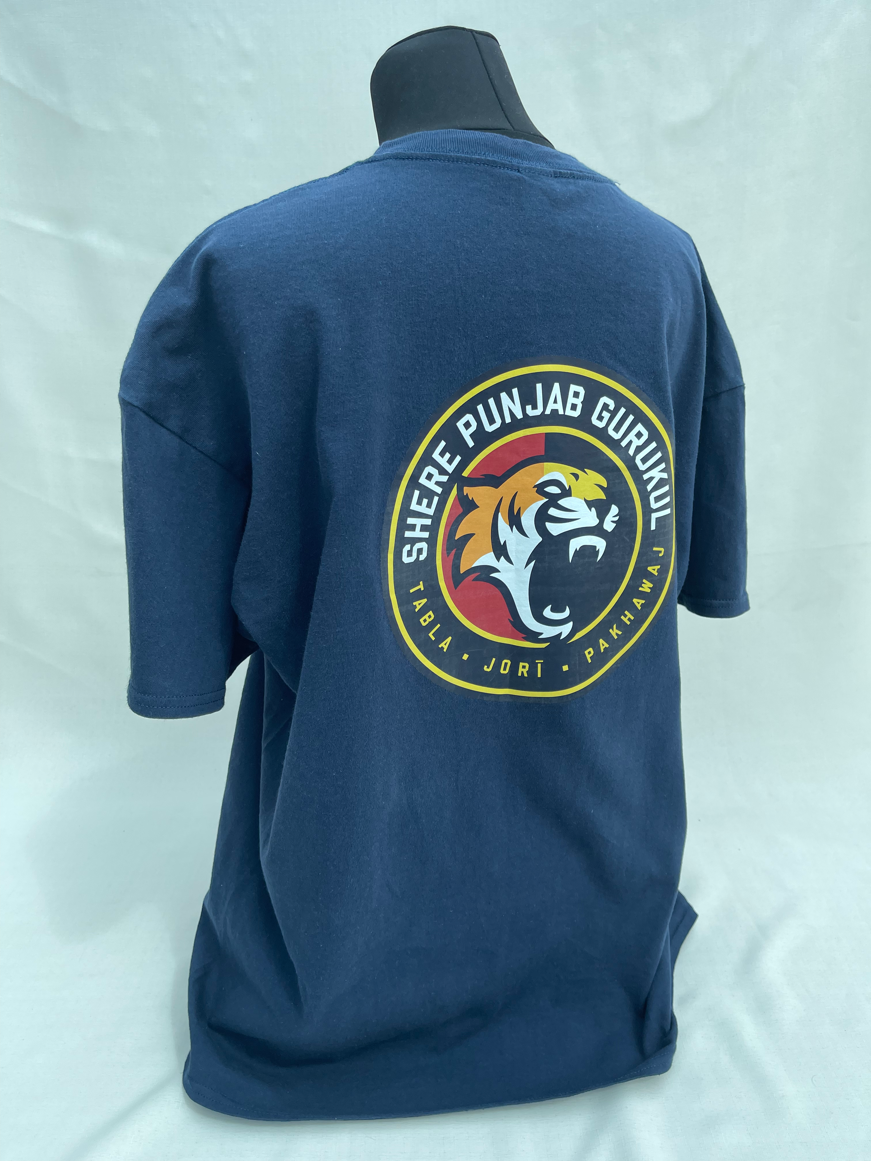Official Shere Punjab Gurukul T-Shirt - Navy Blue