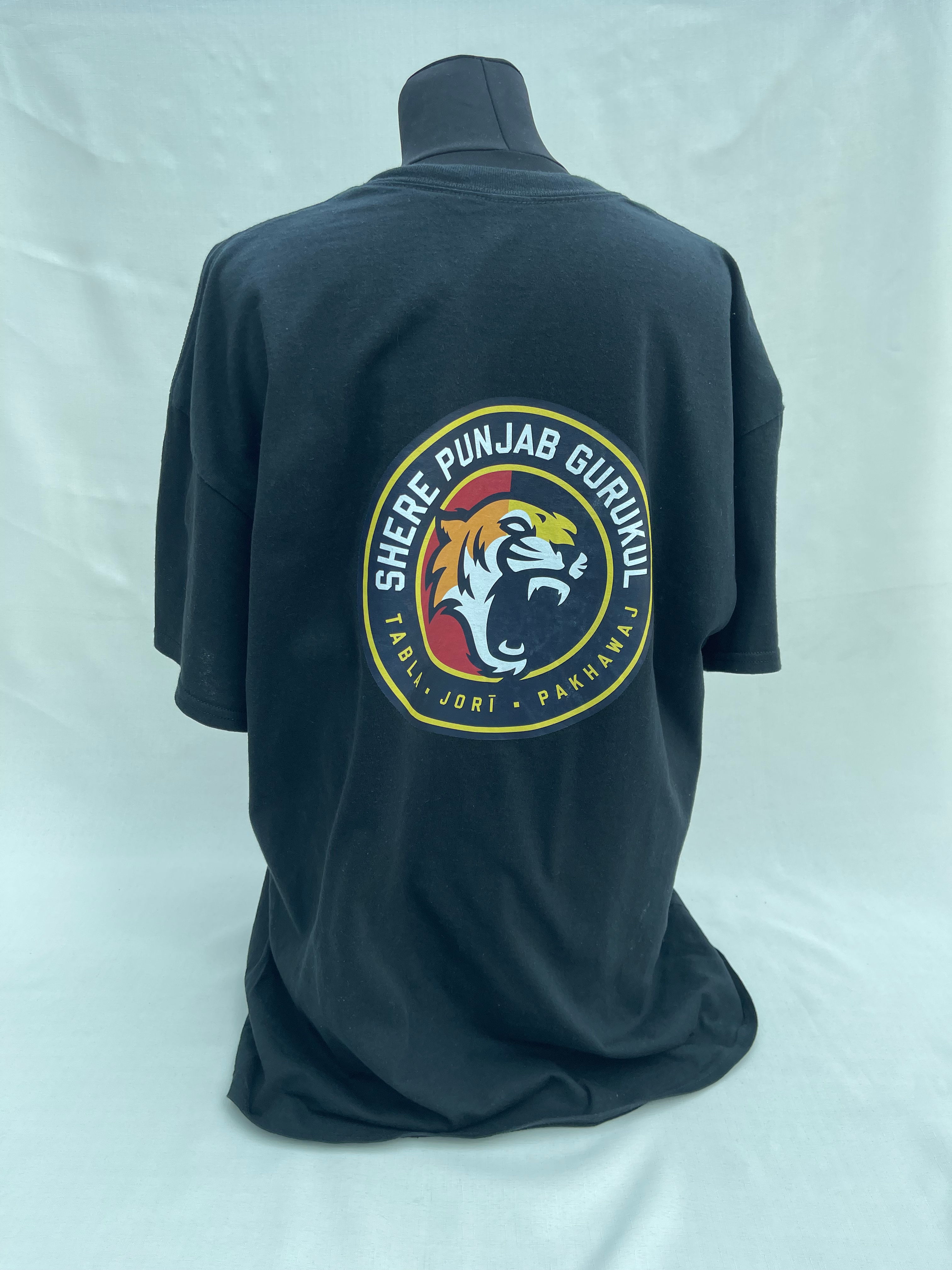 Official Shere Punjab Gurukul T-Shirt - Black