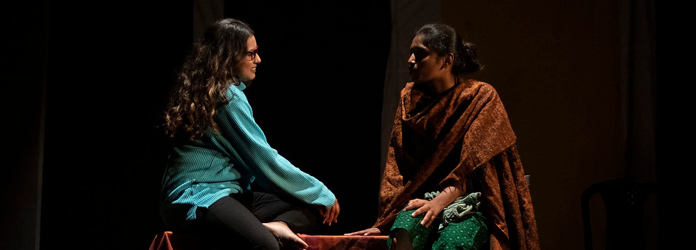 Two women talking about love and loss. A tale of two cities based on 'The Color Purple' by Alice Walker