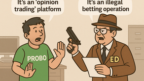 Opinion trading, or just Illegal betting? An insight on Probo