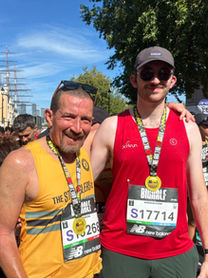 Tim and Oscar's Big Half adventure