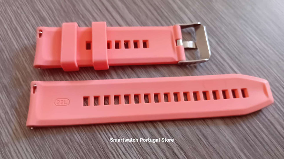 Miniatura: Bracelete 22mm em Silicone, Watch GT : Rosa