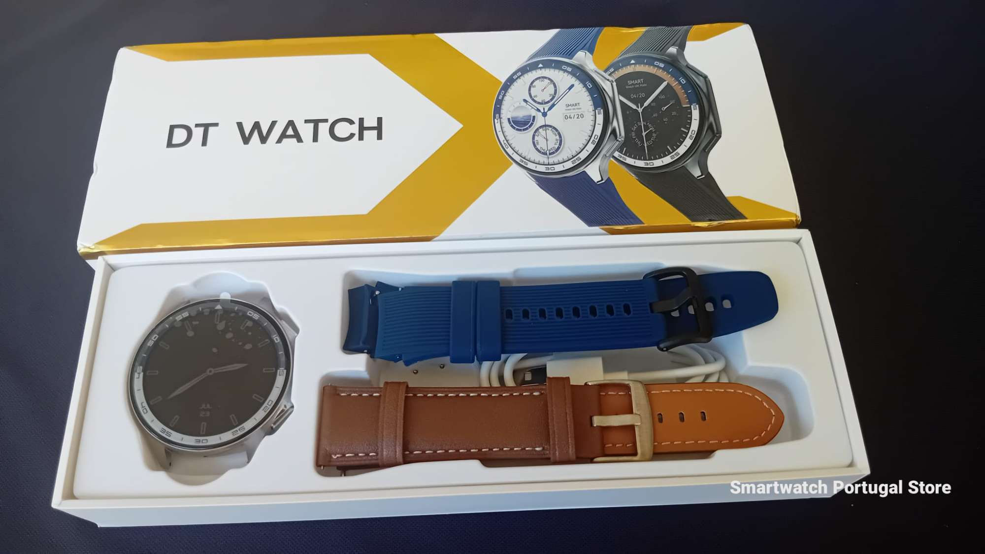 Smartwatch Dtx: : duas braceletes