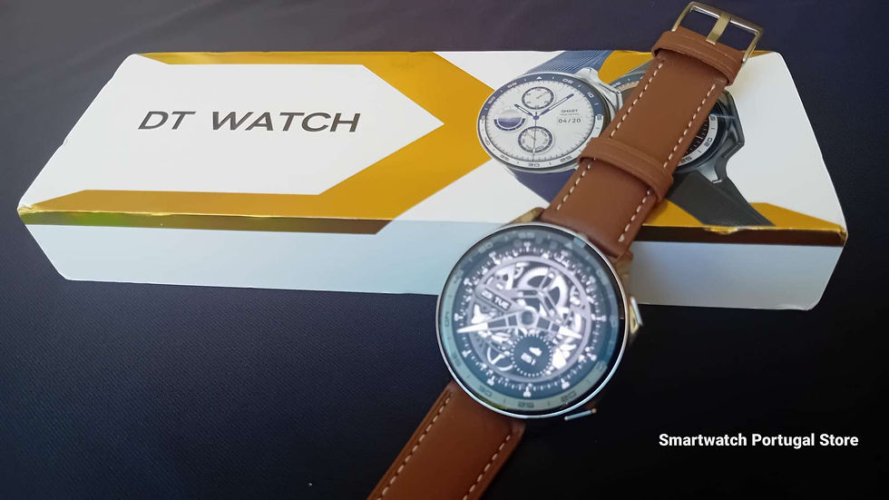 Miniatura: Smartwatch DTx : pele Castanha