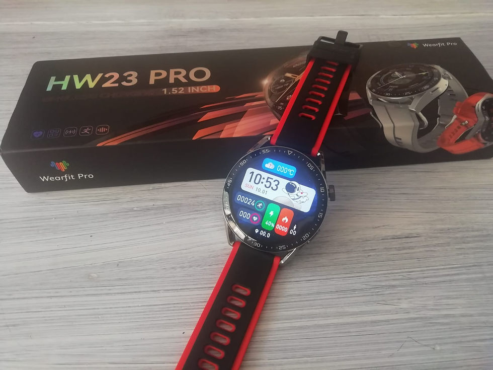 Miniatura: Smartwatch HW28 Pro : Preto/Vermelho