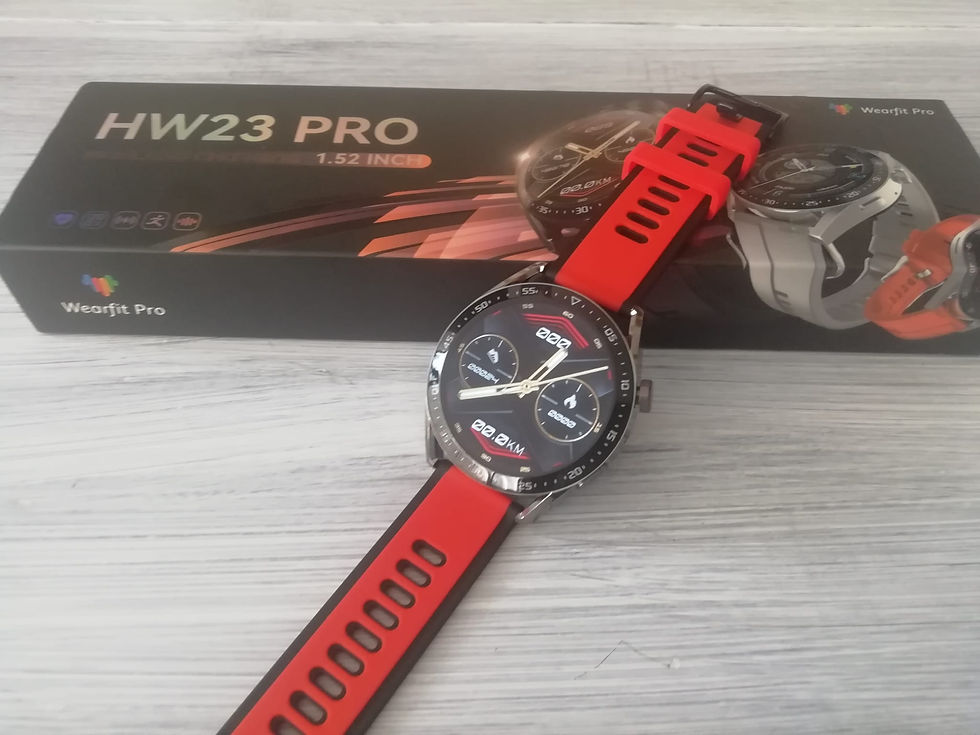 Miniatura: Smartwatch HW28 Pro : Vermelho/Preto
