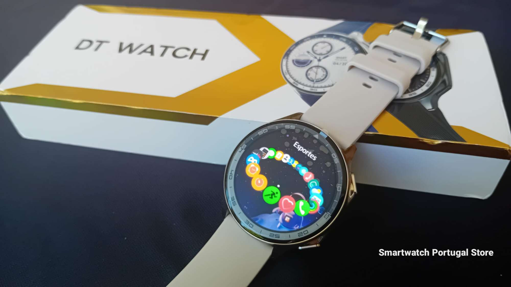 Smartwatch DTx : Cinzento