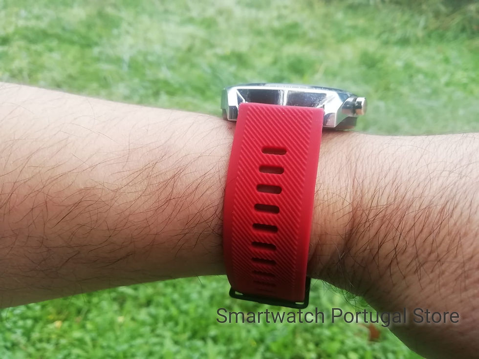 Miniatura: Bracelete 22mm em Silicone : Vermelha