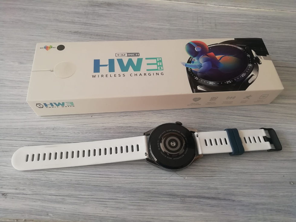 Miniatura: Smartwatch HW3 Pro : Azul/Branco