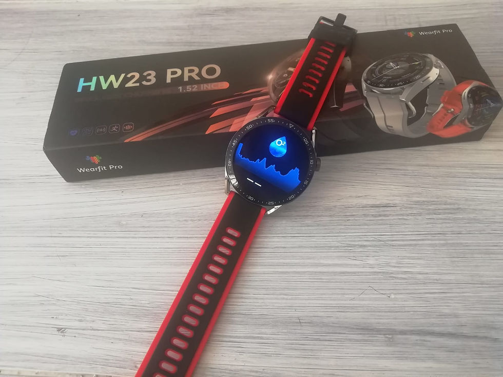 Miniatura: Smartwatch HW28 Pro : Preto/Vermelho