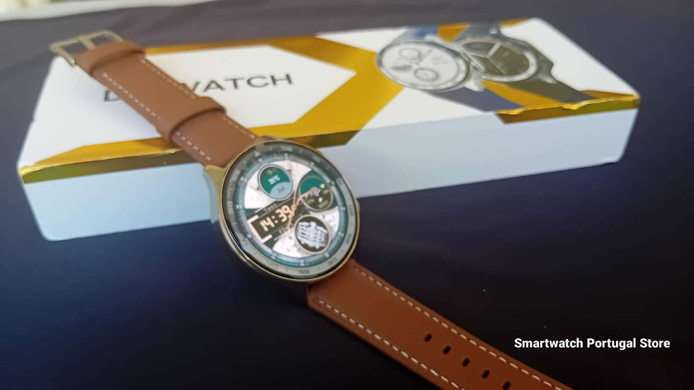 Miniatura: Smartwatch DTx : pele Castanha