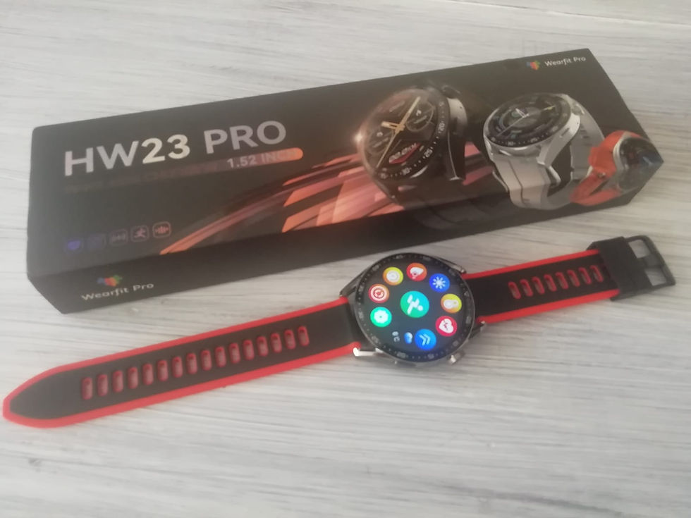 Miniatura: Smartwatch HW28 Pro : Preto/Vermelho