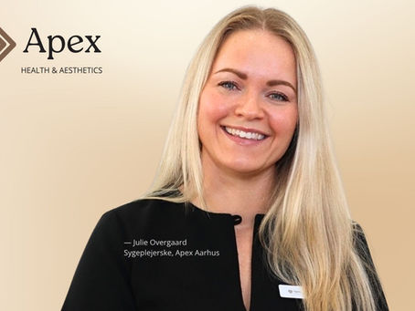Kosmetisk sygeplejerske i Aarhus C: Mød Julie hos Apex Health & Aesthetics