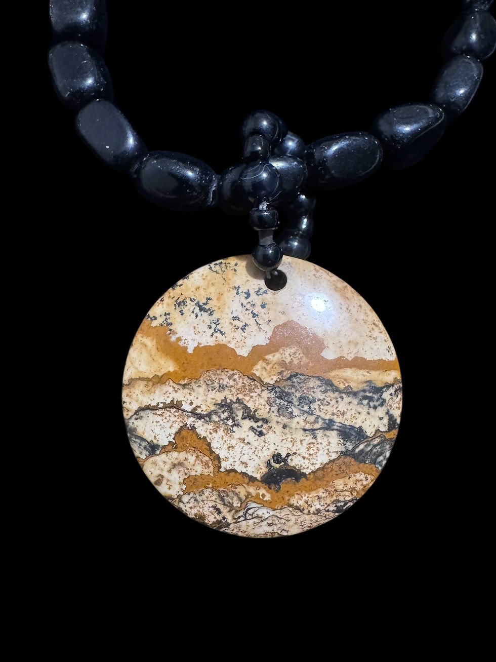 Thumbnail: picture jasper & black stone