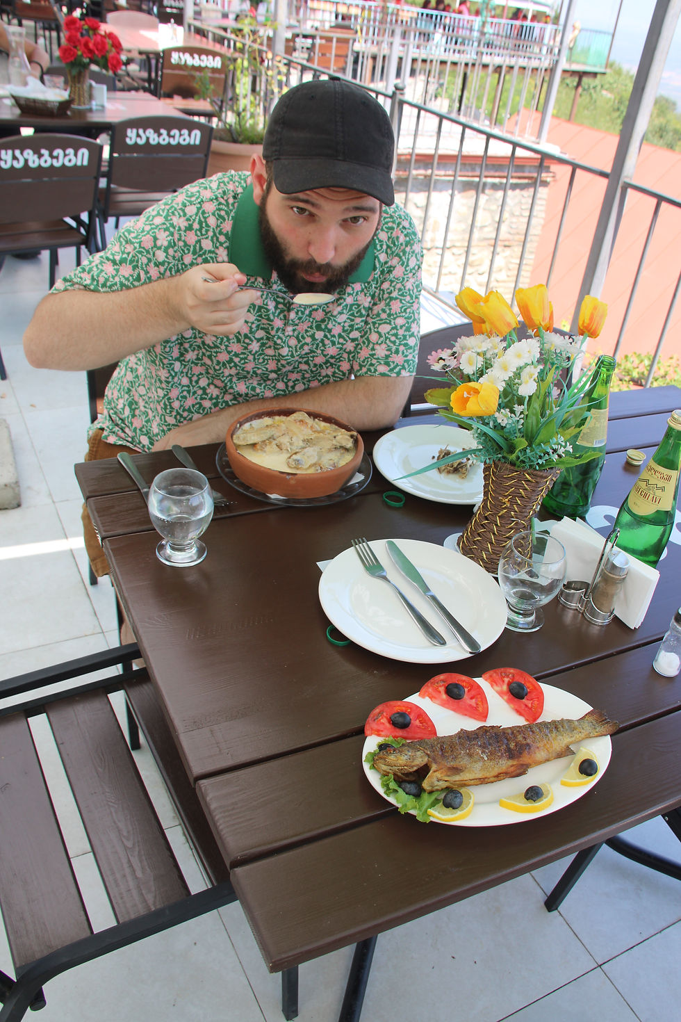 The trout was excellent!