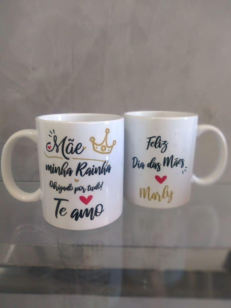 Miniatura: Caneca de Porcelana 325ml personalizada 1 unid.