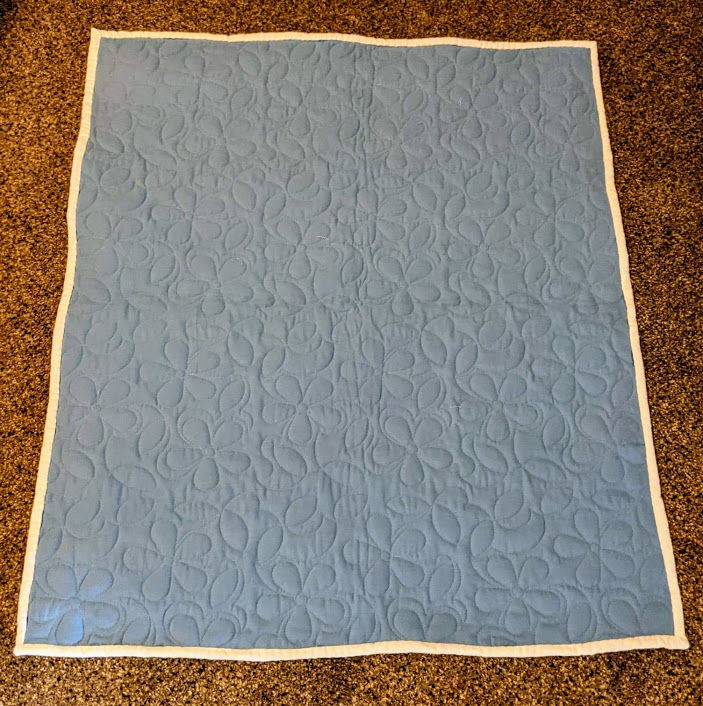 Thumbnail: Quilted Baby Quilt - Baby clothes line
