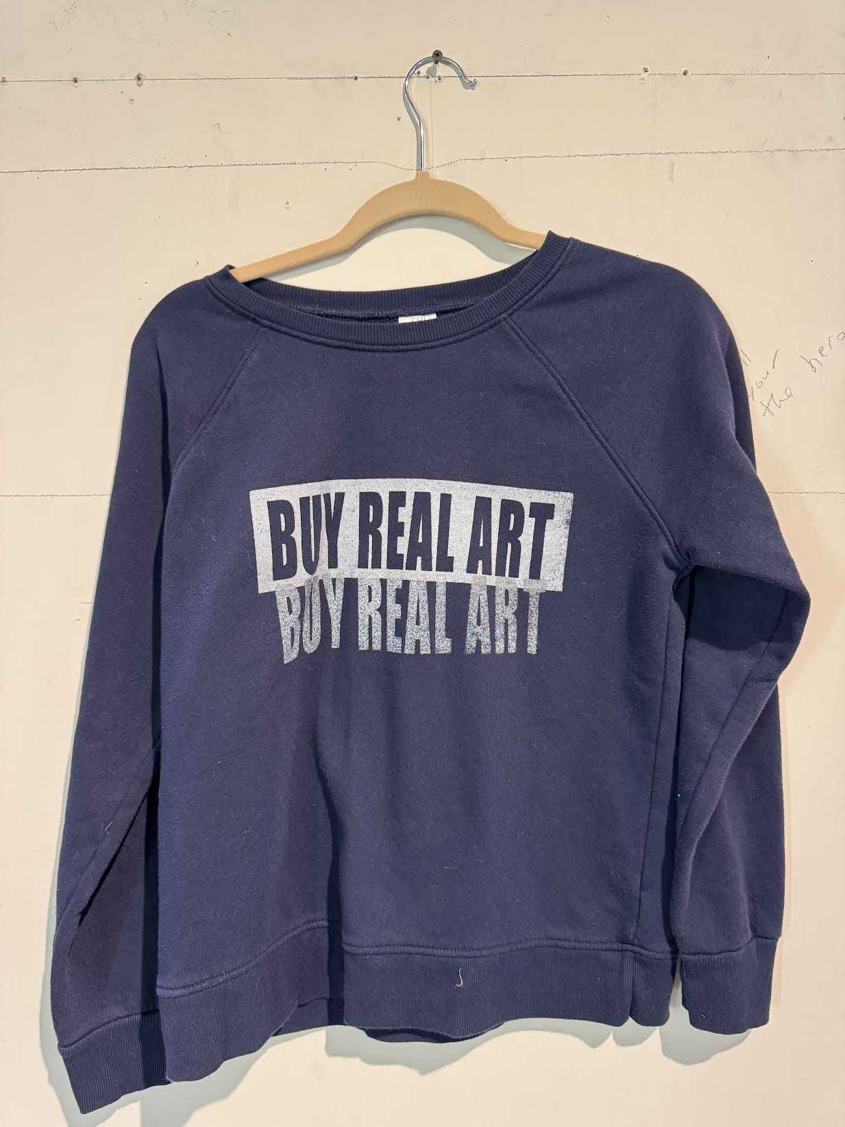 cotton BUYREALART crew