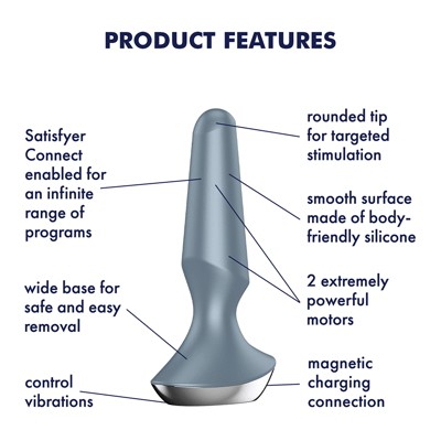 Miniature : SATISFYER - PLUG-ILICIOUS 2