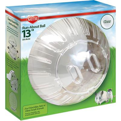 Balle d'exercice transparente Kaytee